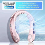 Chillix Bladeless Neck Fan — Portable Hands-Free Cooling, 8000mAh Rechargeable thumbnail 4